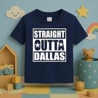 Straight Outta Dallas Texas City Toddler T-Shirt thumb 3