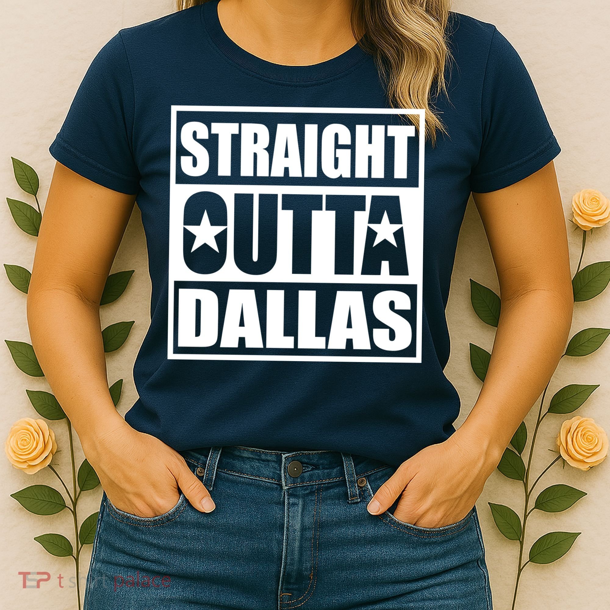 Straight Outta Dallas Texas City Women's T-Shirt