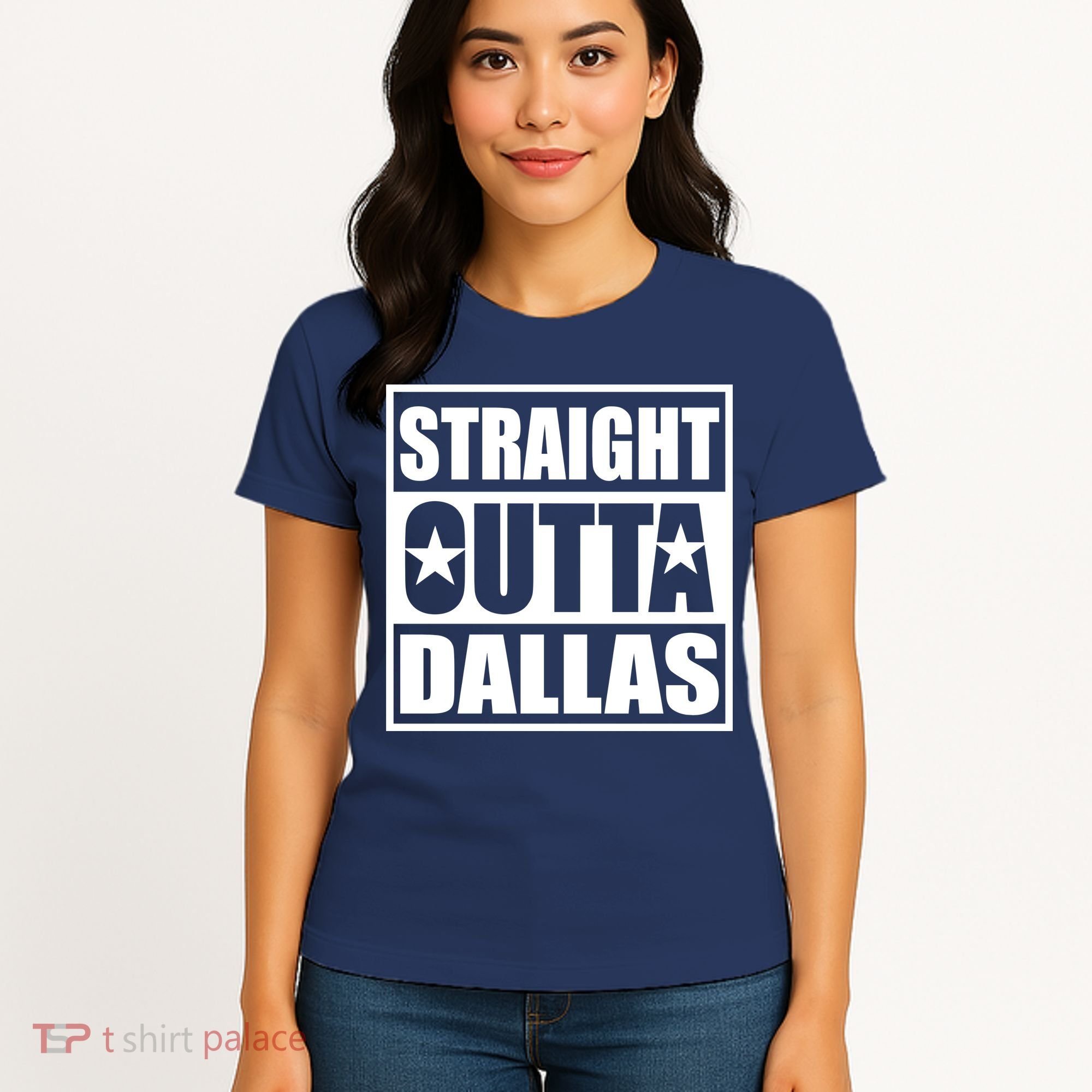 Straight Outta Dallas Texas City Women's T-Shirt