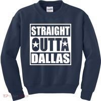 Straight Outta Dallas Texas City Kids Sweatshirt thumb 0