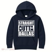 Straight Outta Dallas Texas City Kids Hoodie thumb 0