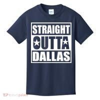 Straight Outta Dallas Texas City Kids T-Shirt thumb 0