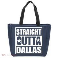 Straight Outta Dallas Texas City Tote Bag thumb 0