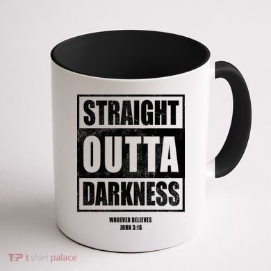 Straight Outta Darkness Coffee Mug back