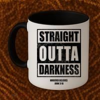Straight Outta Darkness Coffee Mug thumb 2