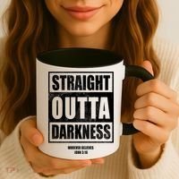 Straight Outta Darkness Coffee Mug thumb 3