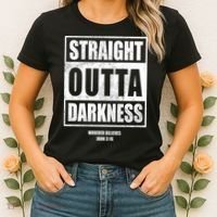 Straight Outta Darkness Women's T-Shirt thumb 2