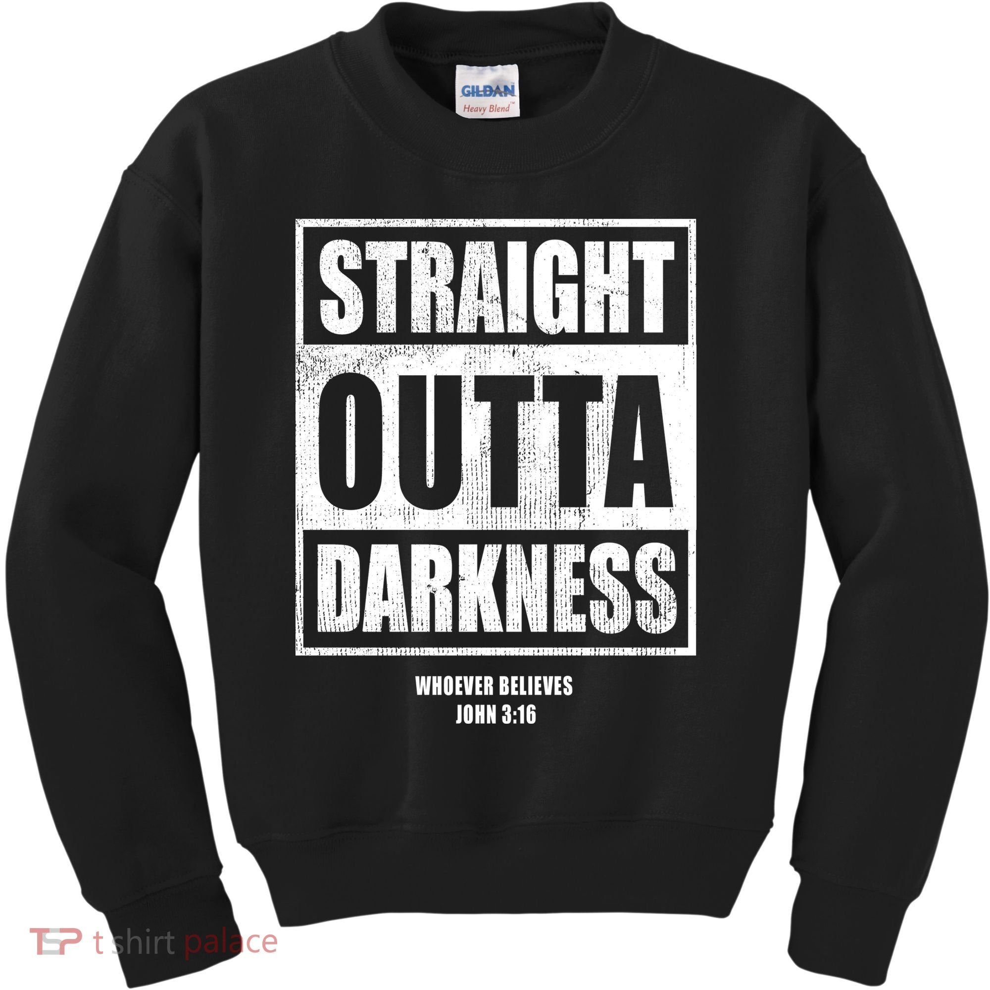 Straight Outta Darkness Kids Sweatshirt