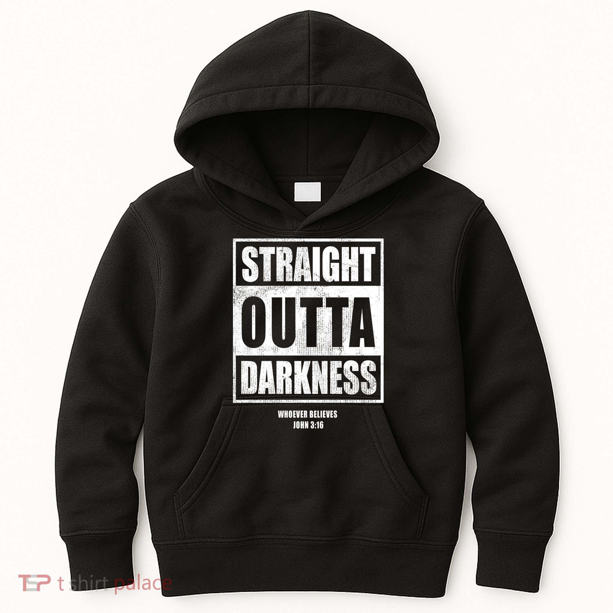 Straight Outta Darkness Kids Hoodie