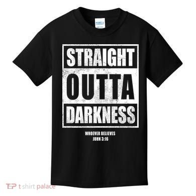 Straight Outta Darkness Kids T-Shirt