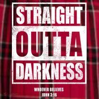 Straight Outta Darkness Women's Flannel Plaid Pajama Pants thumb 2