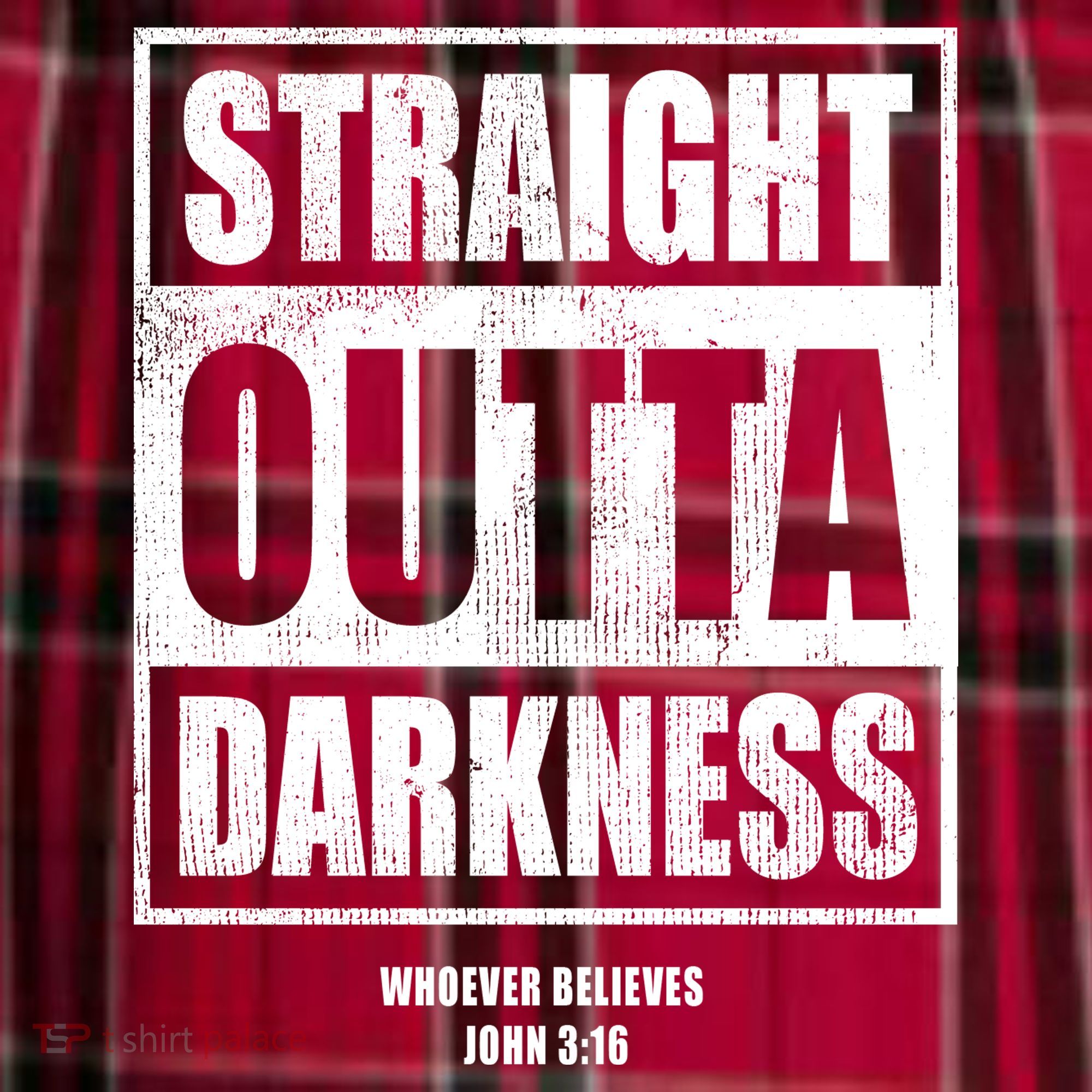 Straight Outta Darkness Women's Flannel Plaid Pajama Pants