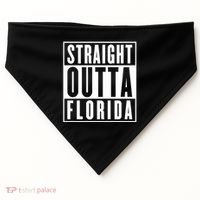 Straight Outta Florida USA-Made Doggie Bandana thumb 0