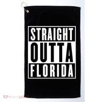 Straight Outta Florida Golf Towel thumb 0