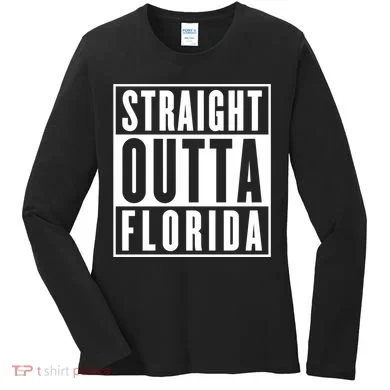Straight Outta Florida Women's Long Sleeve Shirt