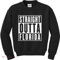 Straight Outta Florida Kids Sweatshirt thumb 0