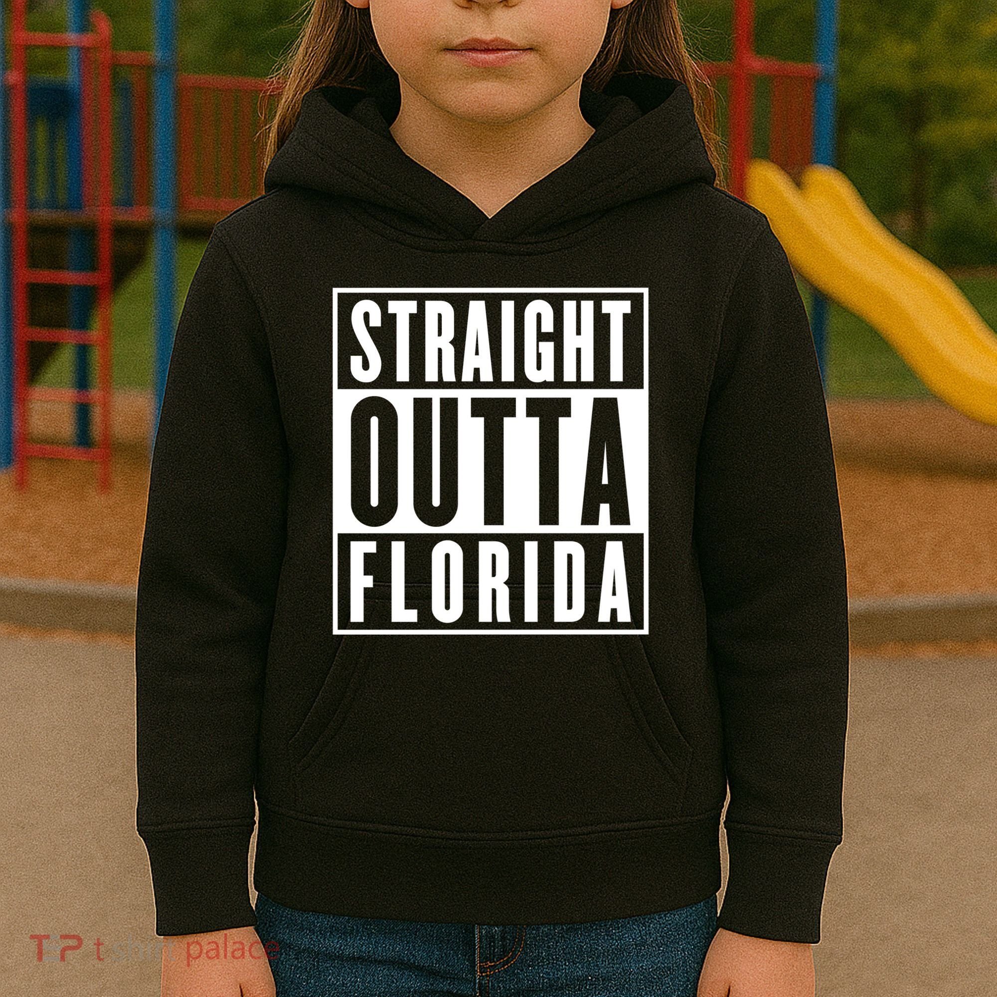 Straight Outta Florida Kids Hoodie