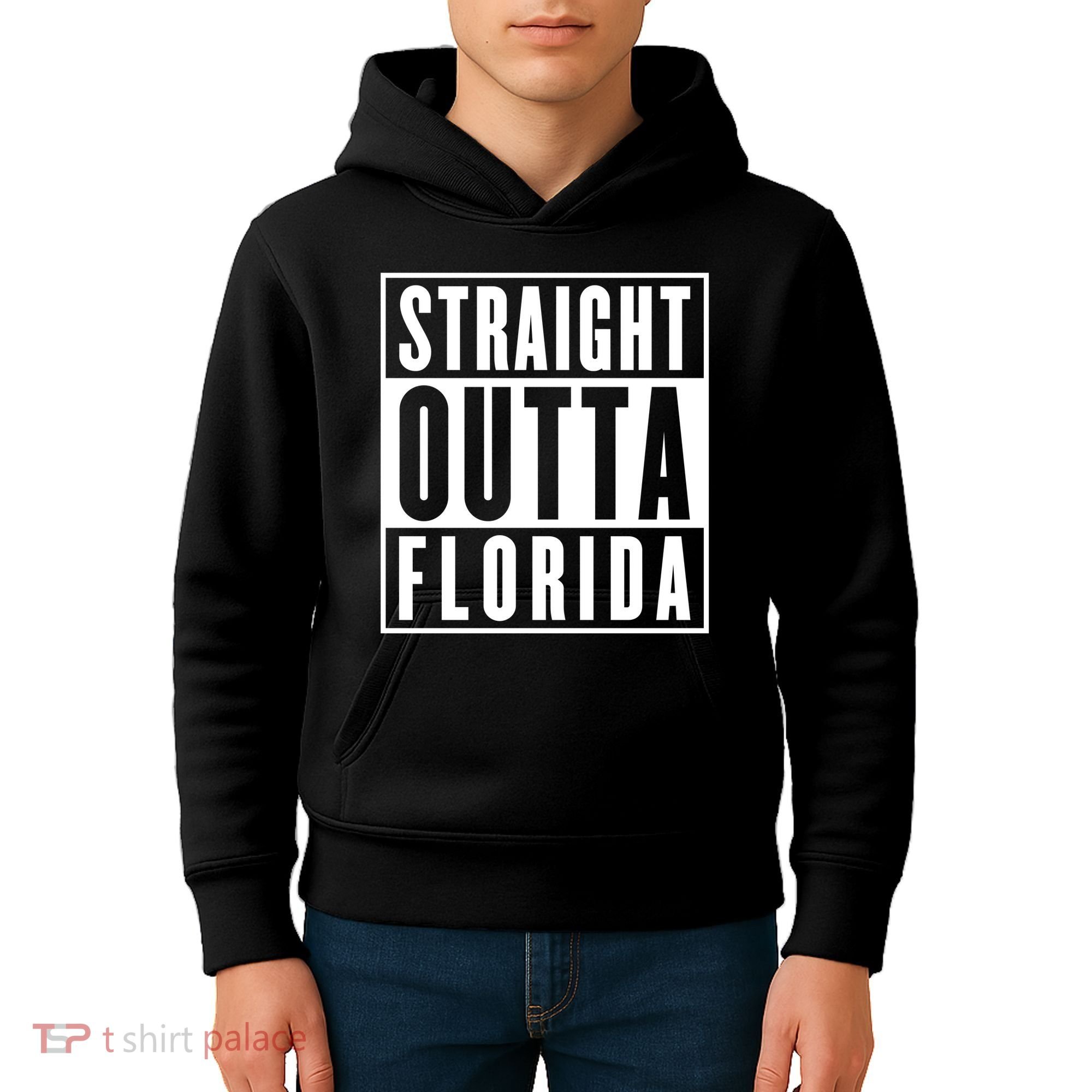 Straight Outta Florida Kids Hoodie