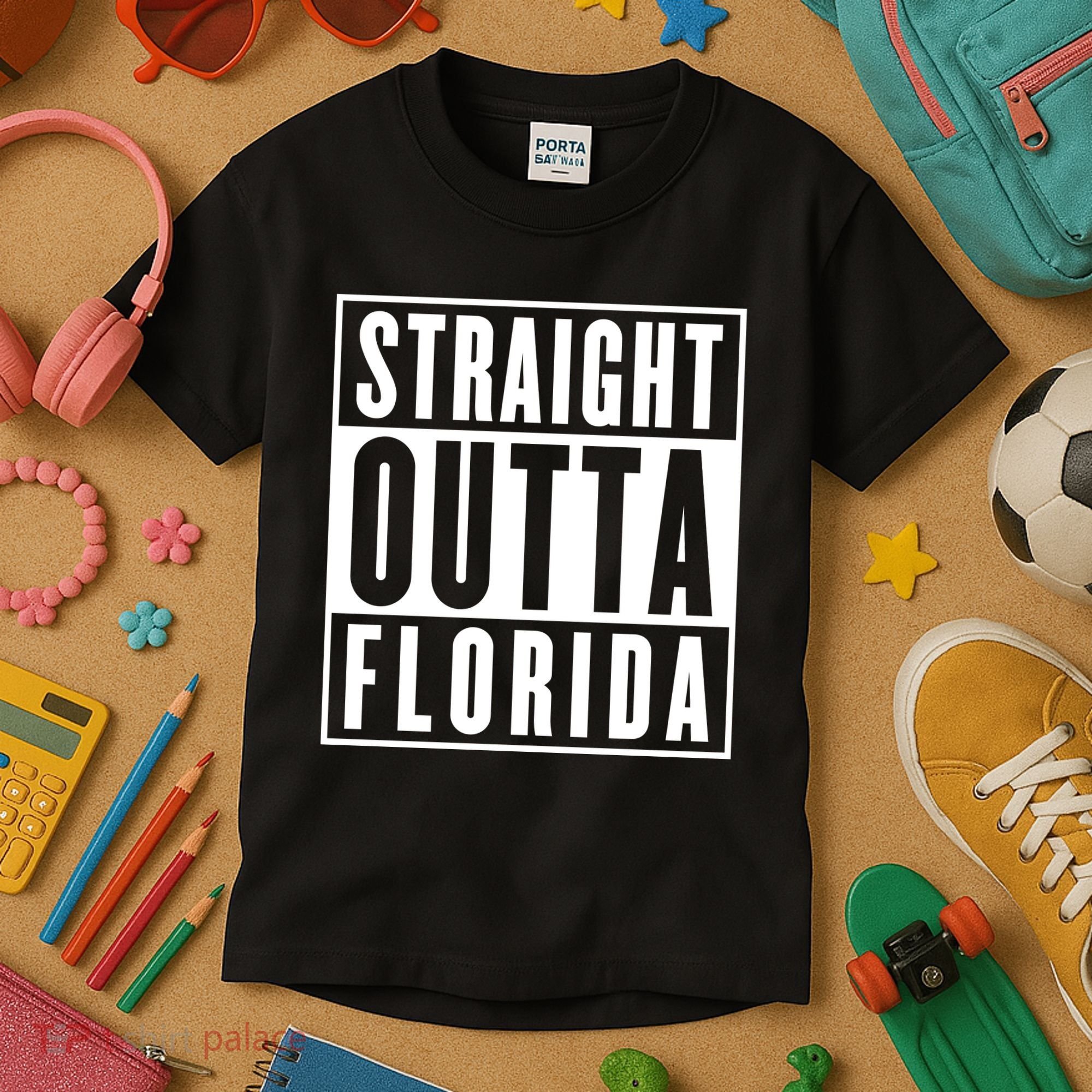 Straight Outta Florida Kids T-Shirt