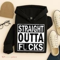 Straight Outta Fucks Hoodie thumb 4
