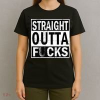 Straight Outta Fucks T-Shirt thumb 4