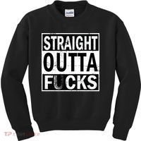 Straight Outta Fucks Kids Sweatshirt thumb 0