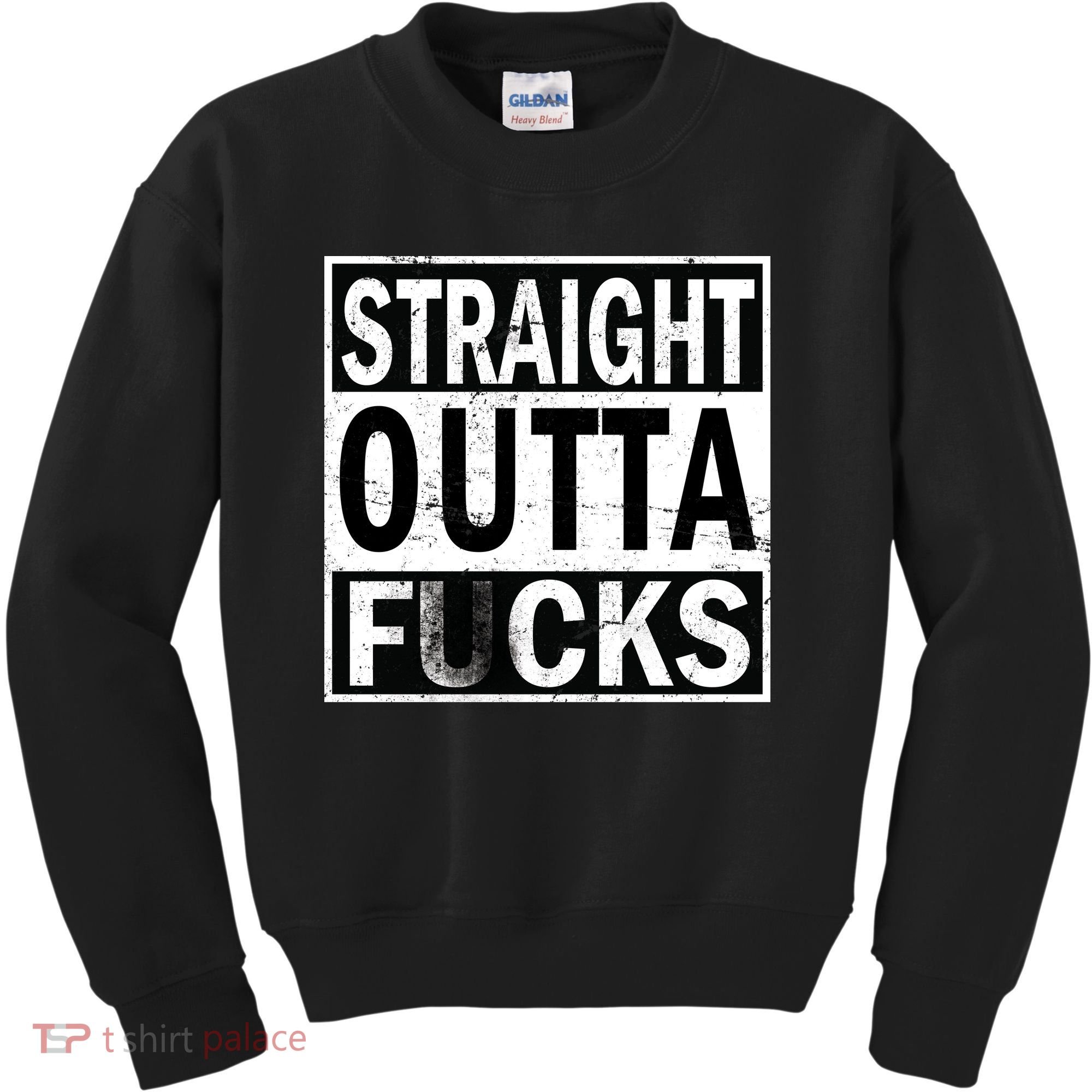 Straight Outta Fucks Kids Sweatshirt