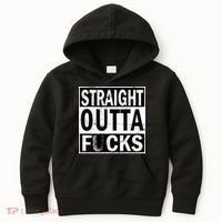 Straight Outta Fucks Kids Hoodie thumb 0