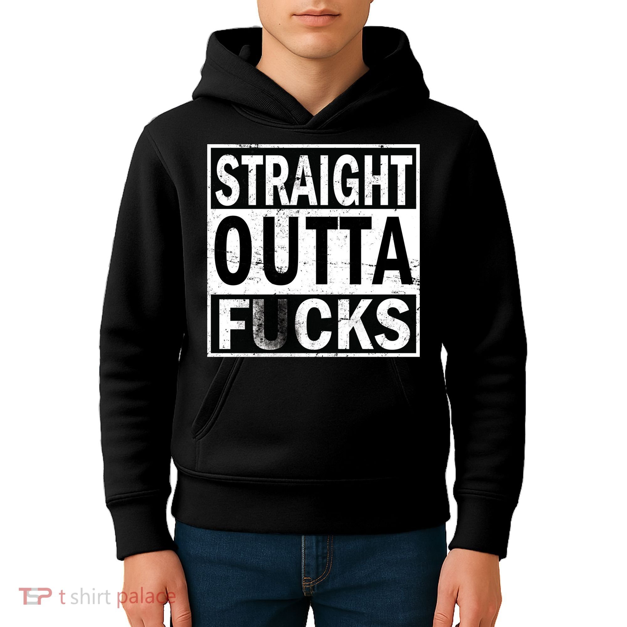 Straight Outta Fucks Kids Hoodie