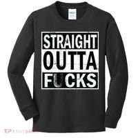 Straight Outta Fucks Kids Long Sleeve Shirt thumb 0