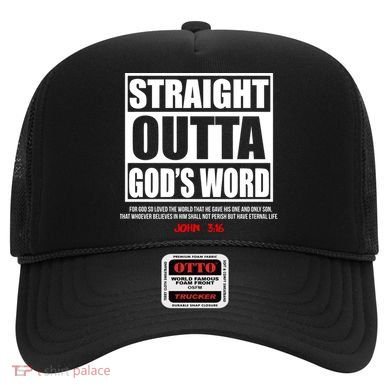 Straight Outta God's Word John 3:16 Hat