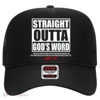Straight Outta God's Word John 3:16 Hat thumb 0