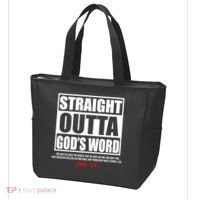 Straight Outta God's Word John 3:16 Tote Bag thumb 3
