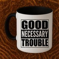Straight Outta Good Necessary Trouble Coffee Mug thumb 2