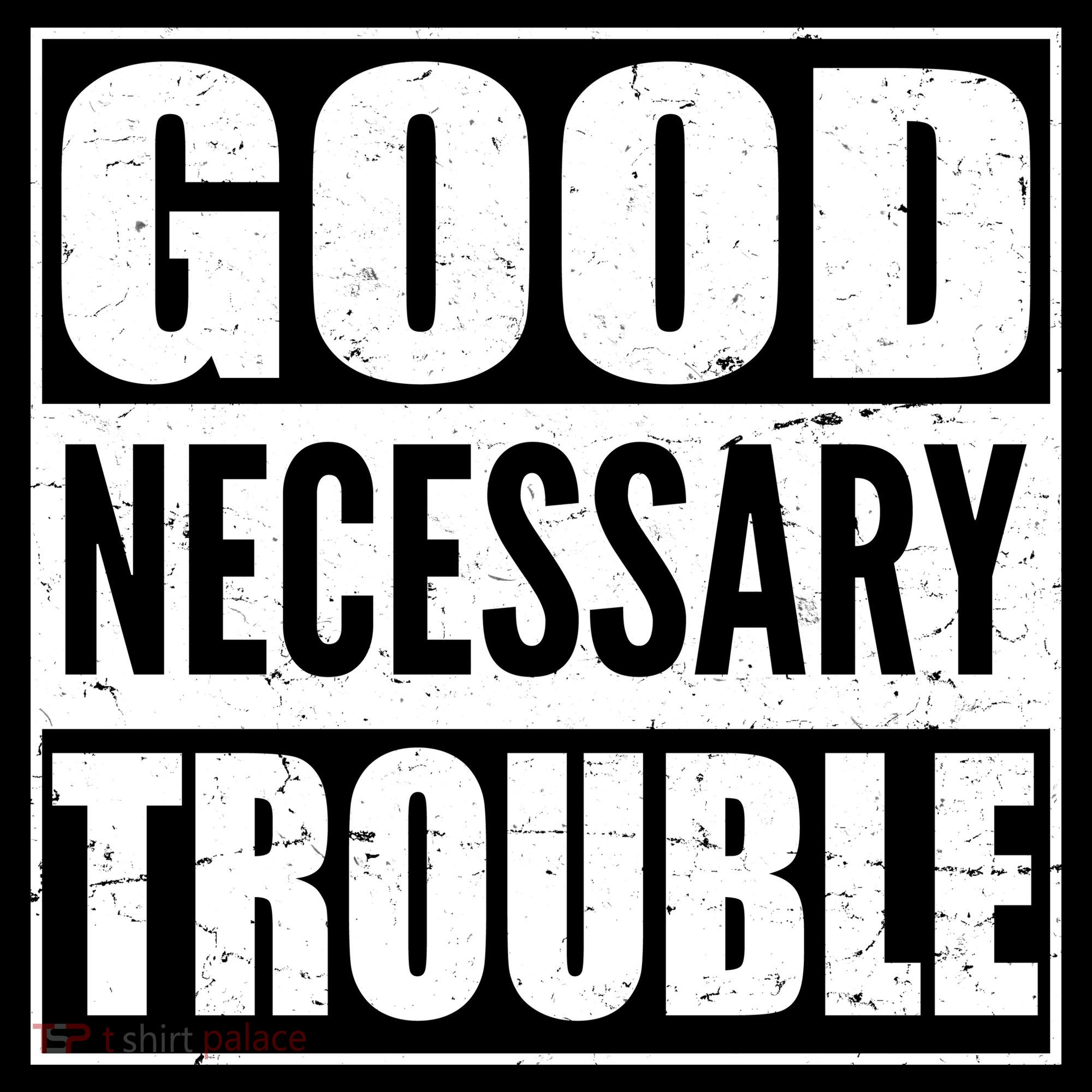 Straight Outta Good Necessary Trouble Women's Hoodie