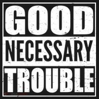 Straight Outta Good Necessary Trouble Baby Bodysuit thumb 2