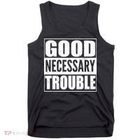 Straight Outta Good Necessary Trouble Tank Top thumb 0
