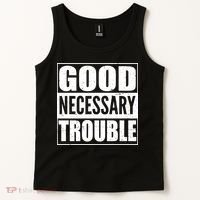 Straight Outta Good Necessary Trouble Tank Top thumb 2