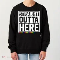 Straight Outta Here Graduation Women's Sweatshirt thumb 0