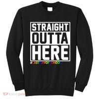Straight Outta Here Graduation Sweatshirt thumb 0