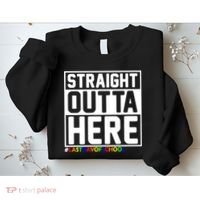 Straight Outta Here Graduation Sweatshirt thumb 2