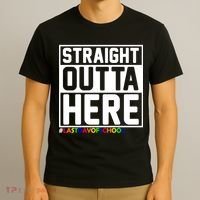 Straight Outta Here Graduation T-Shirt thumb 3