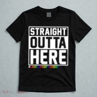 Straight Outta Here Graduation T-Shirt thumb 5