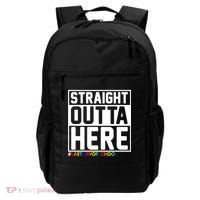 Straight Outta Here Graduation Backpack thumb 0