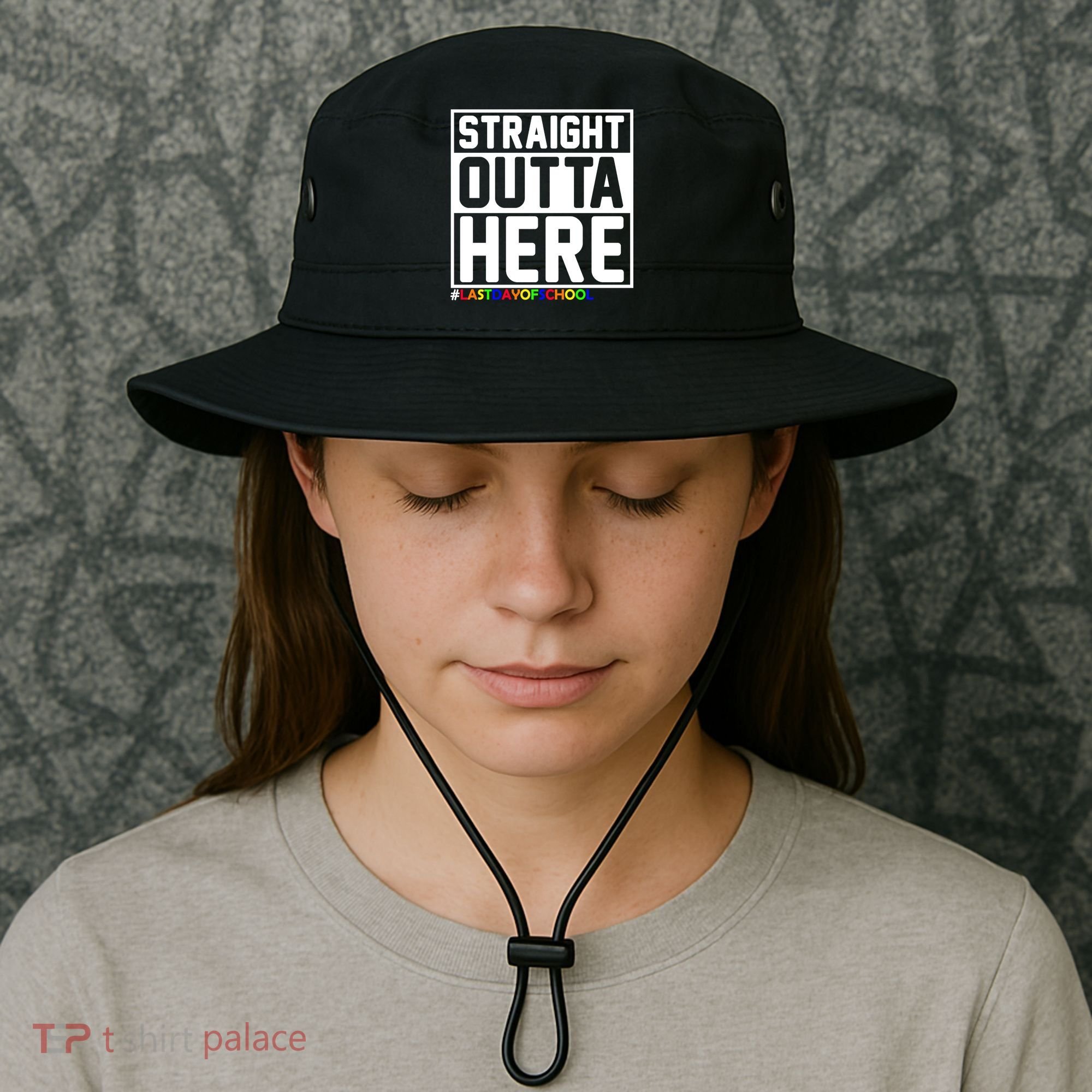 Straight Outta Here Graduation Bucket Hat