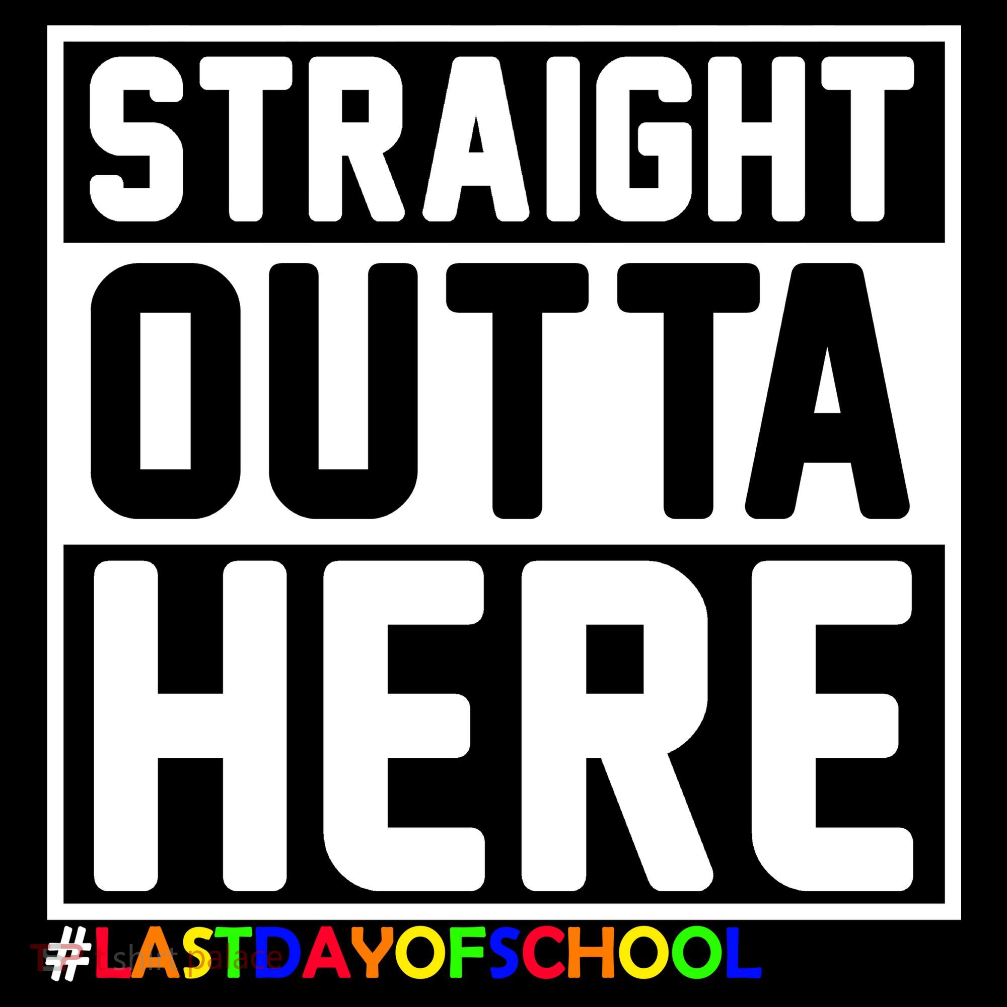 Straight Outta Here Graduation Bucket Hat