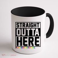 Straight Outta Here Graduation Coffee Mug thumb 1
