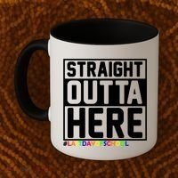 Straight Outta Here Graduation Coffee Mug thumb 2