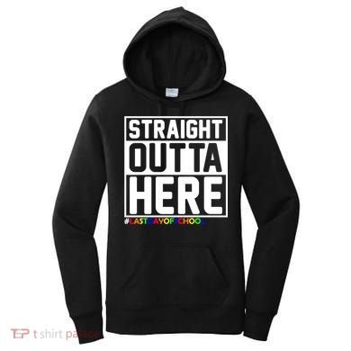 Straight Outta Here Graduation Women's Hoodie
