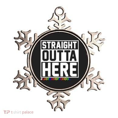 Straight Outta Here Graduation Ornament